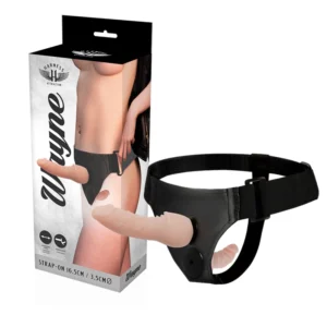 Harness Attraction Wayne Dual Attachment Intimate System 16.5 cm Black