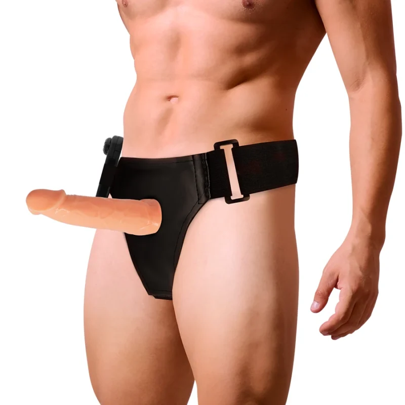 Harness Attraction Willian Hollow Intimate System with Vibrating Module 17cm Beige