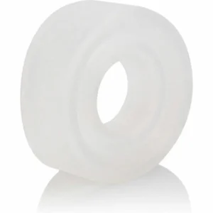 CalExotics Advanced Silicone Cylinder Sleeve Transparent 7.5x3.25cm