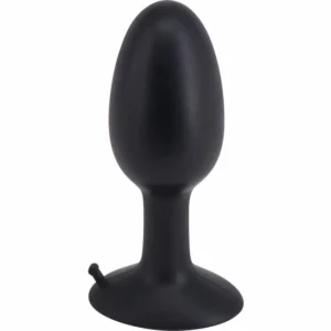 Seven Creations Roll Play Medium Silicone Plug 10 cm Black