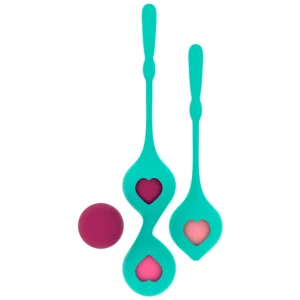 Rithual Deva Aqua Green Pelvic Floor Training Kit - 4 Weights, Silicone