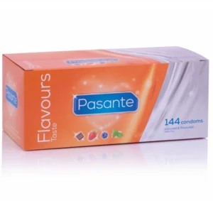 Pasante Taste Flavored Latex Condoms 144 pcs Assorted Colors & Scents