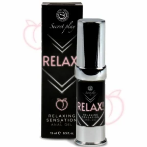 Secret Play Relax Gel 15ml - Natural Care Formula, Airless System