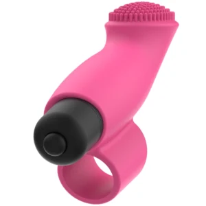 OHMAMA Pink Thimble Finger Vibrator Xmas Edition, Waterproof, 89 mm