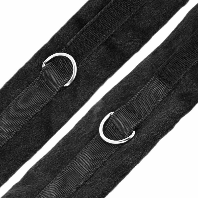 Darkness Versatile Adjustable Bed Restraint Kit - Neoprene & Nylon System