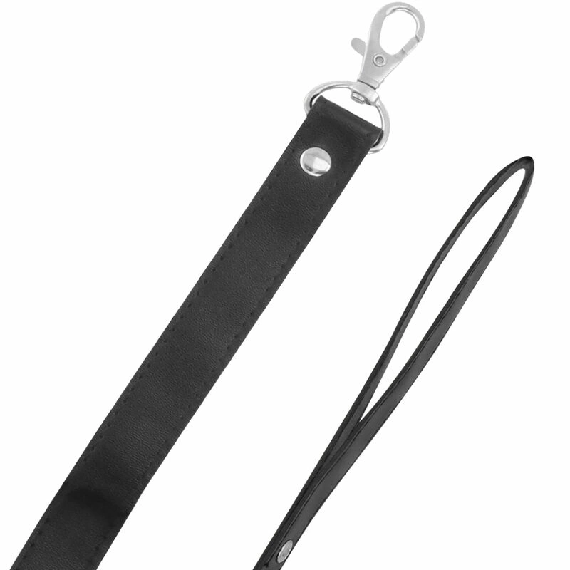 Darkness Lined Adjustable Collar with Titanium Chain Black