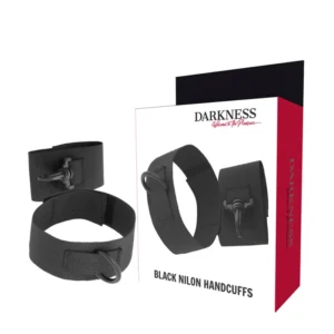 Darkness Nylon Handcuffs for Beginners - Adjustable Secure Restraints