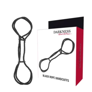 Darkness Cotton Rope Restraints - 160cm Soft Adjustable Hand or Ankle Cuffs