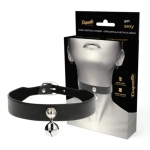 Coquette Chic Desire Vegan Leather Collar - Adjustable Elegant Accessory 43cm