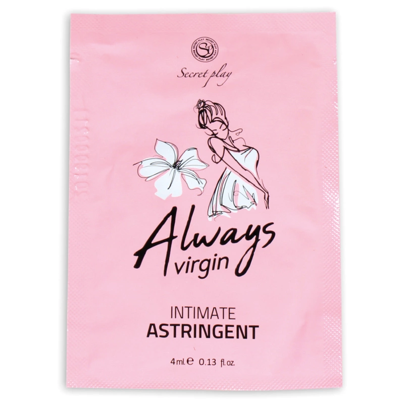Secret Play Single Dose Intimate Astringent Gel 4ml Vegan Sachet
