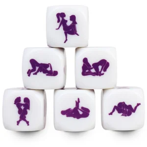 Secret Play Kamasutra Lesbian Dice 25mm - Creative Activity Game