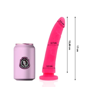 Delta Club Silicone Intimate Model Pink 17cm x 3cm Medical Grade