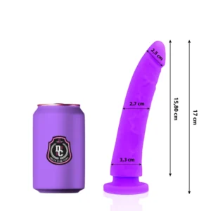 DeltaClub Lilac Intimate Silicone Model 17cm x 3cm Hypoallergenic