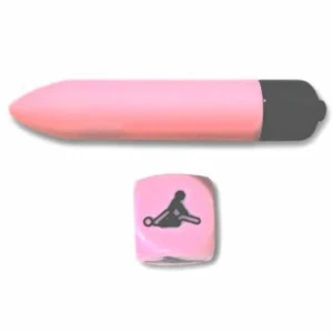 SecretPlay Sensual Feelings Kit - Pink Vibrating Bullet & Dice Set