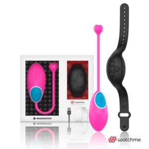 WEARWATCH WatchMe Technology Remote Control Intimate Egg Fuchsia/Jet