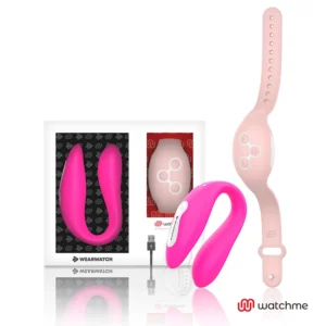 WEARWATCH Dual Technology Intimate Device Fuchsia/Pink, WATCHME Remote