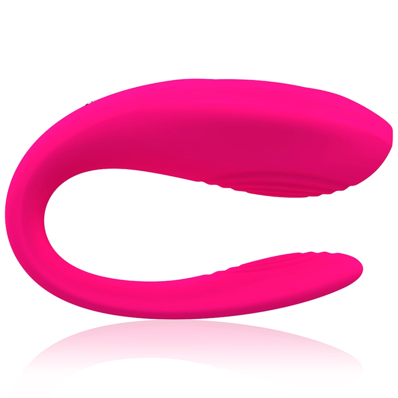 Intense Bruno Partner Double Motor Pink – nuotolinio valdymo silikoninis prietaisas