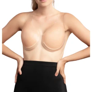 Bye Bra Sculpting Silicone Lifts Cup D with Transparent Lifting Strap