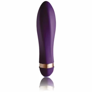 Rocks-Off Twister 10-Mode Waterproof Intimate Massager, Purple Silicone