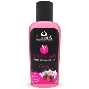 Intimateline Luxuria Voluptas Edible Massage Gel Cherry 100ml Warming