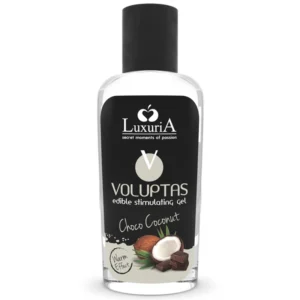 Intimateline Luxuria Voluptas Edible Warming Massage Gel Coconut & Cream 100ml