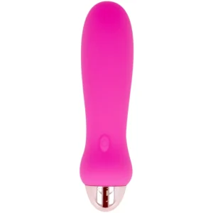 Dolce Vita Five Pink USB Rechargeable Silicone Intimate Device 12.4cm 7 Modes