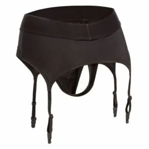 CalExotics Boundless Thong Harness with Garter S/M - Comfort Fit & Support