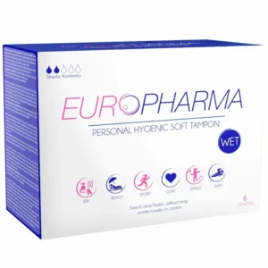 Europharma Action Tampons Polyvinyl Foam Cordless 6-Pack