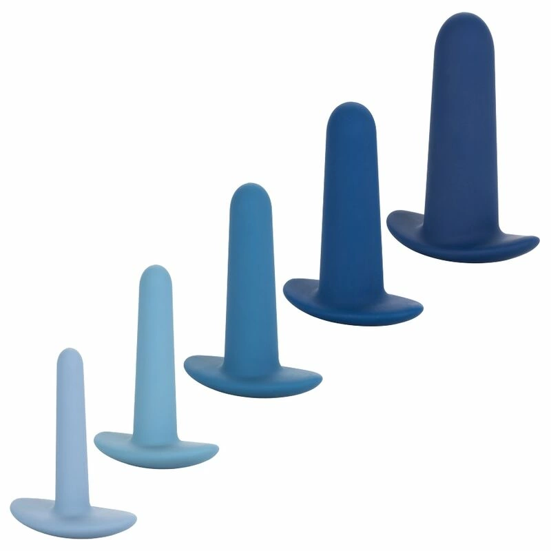 CalExotics They-Ology 5-Piece Silicone Wearable Anal Training Kit