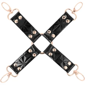 Begme Black Edition Vegan Leather Restraint Hogtie System