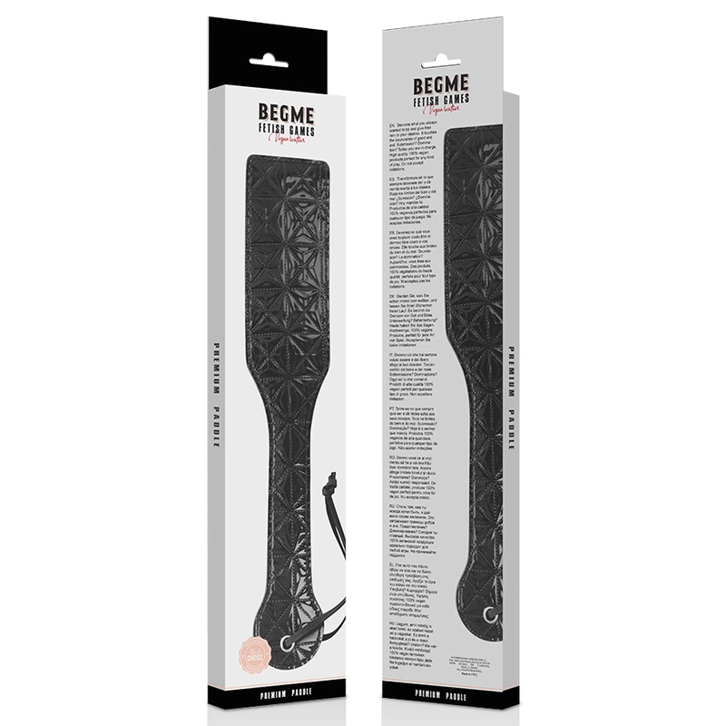BEGME Black Edition Vegan Odinis irklas - Patvarus anatominis modelis 32cm