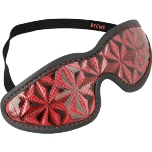 BEGME Red Edition Premium Blindfold Mask with Neoprene Lining, Adjustable
