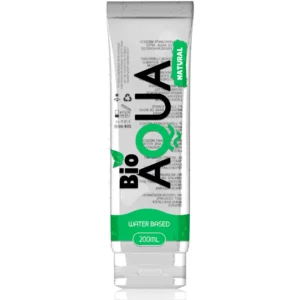 BIOAQUA Water-Based Lubricant 200ml - Natural Ingredients, Long-Lasting Formula