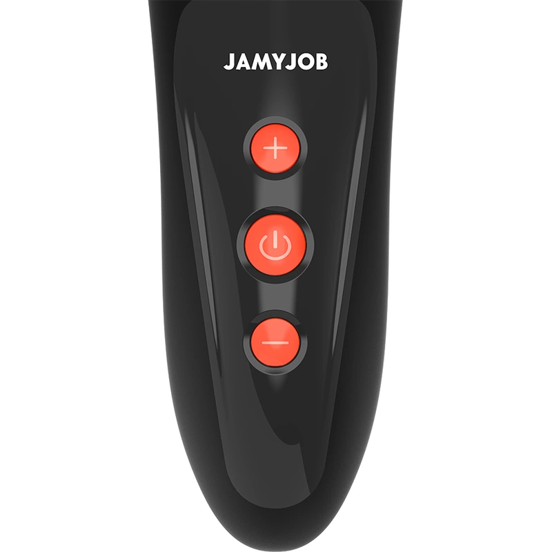 JAMYJOB Pulsar Wand - Multi-Mode Vibrating and Pulsating Device, Black