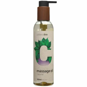 Cobeco Bio Natural Vegan Massage Oil 150ml - Fragrance-Free Formula