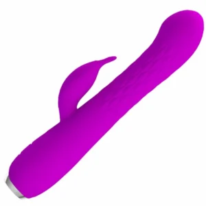Pretty Love Molly Intimate Rotating Silicone Machine, 20.5cm, Purple, USB