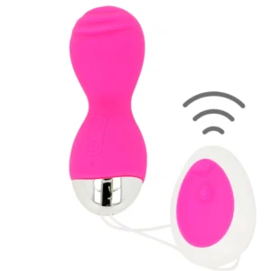 OHMAMA Flexible Rechargeable Vibrating Egg - 10 Modes, Remote Control