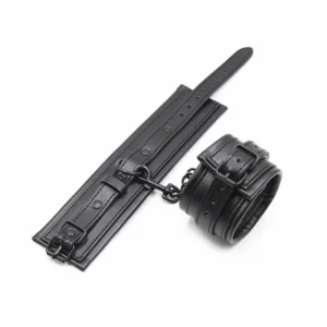 OHMAMA Adjustable Wrist Restraints, Black, Universal Fit