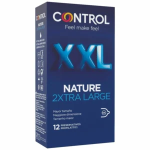 Control Nature XXL Extra Large Anatomical Latex System 12 pcs