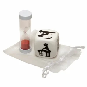 Diablo Picante Dice Game with Hourglass - Fun Challenge Set 25mm