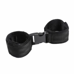 OHMAMA Fetish Adjustable Nylon Wrist Restraints with Hook-and-Loop Fastener