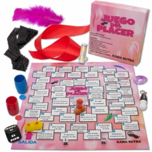 Diablo Picante Pleasure Game Set with Mini Vibrating Device & Accessories