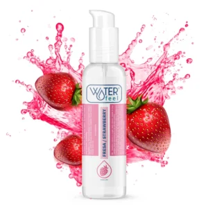 Waterfeel Strawberry Water-Based Lubricant 175ml with Locking Cap