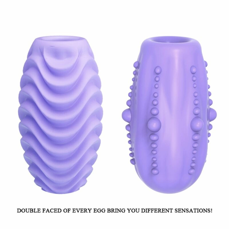 Pretty Love Double Sided Intimate Egg Model Lilac TPR Reversible
