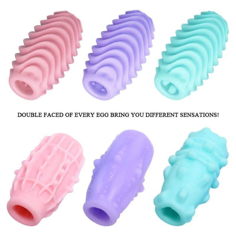 Pretty Love Double-Sided Intimate Egg Set 15 pcs - Stretchable & Reversible Design