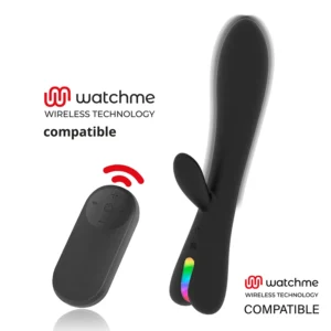 Brilly Glam Erik Dual Motor Silicone Vibrator Black USB, Remote Ready