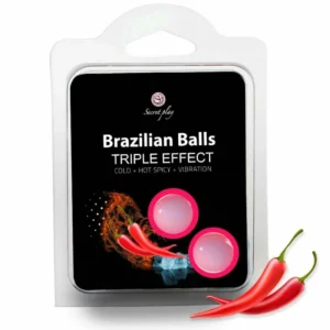 SecretPlay Set of 2 Brazilian Triple Effect Massage Spheres 8g