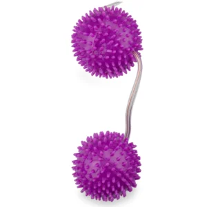 Baile Purple TPR Pelvic Floor Training Balls 3.6 cm Textured