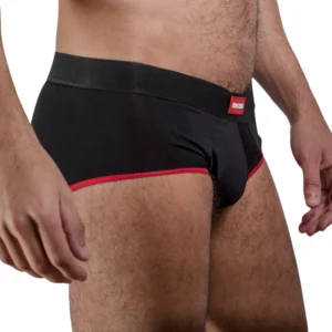 Macho MS24R Classic Briefs Dark Red XL - Breathable Lycra Comfort