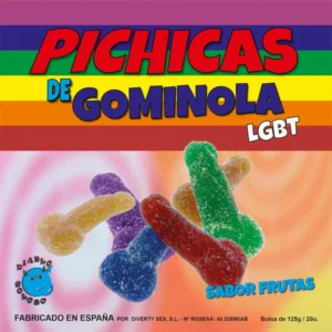 Diablo Picante PRIDE Fruit-Flavored Gummy Sweets with Sugar, 120g Gift Box